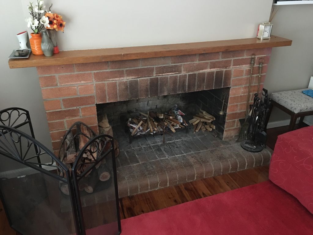 Before Jetmaster 850L Installation - Open Fireplace